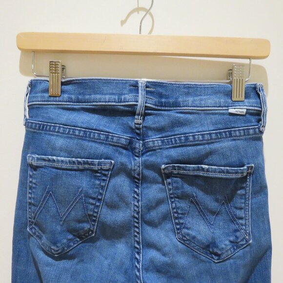 MOTHER The Mid Rise Dazzler Ankle Jeans in Wish On A Star - Size 25 - Picture 11 of 16